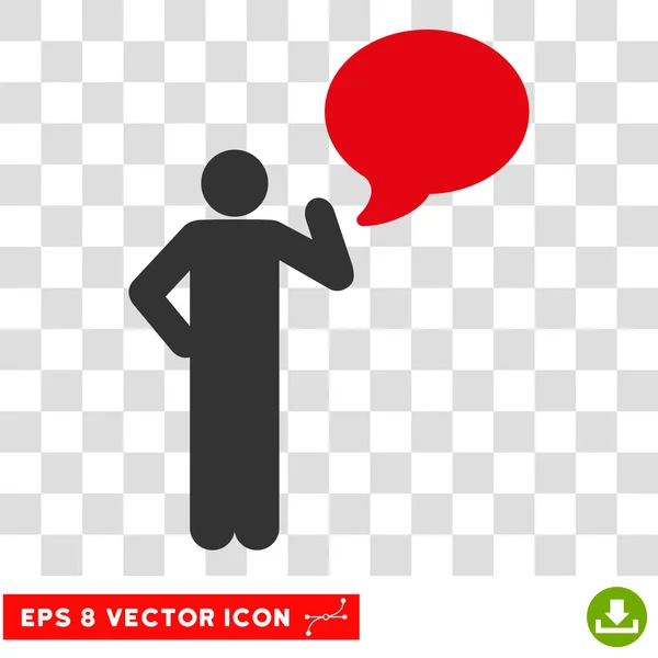 Persona Idea Globo Eps Vector Icono — Archivo Imágenes Vectoriales