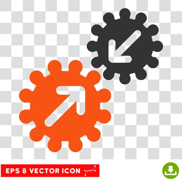 Integration Eps Vector Icon — Stock Vector