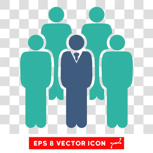 Staff Eps Vector Icon — Stock Vector