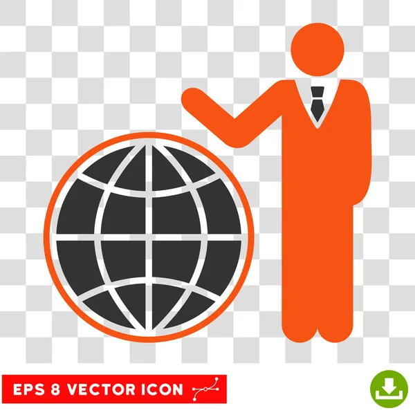 Icône vectorielle Eps planétaire — Image vectorielle