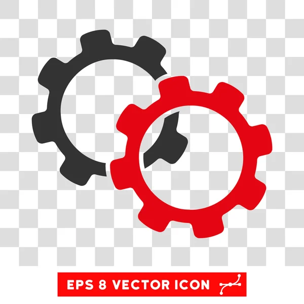 Getriebe eps Vektor-Symbol — Stockvektor