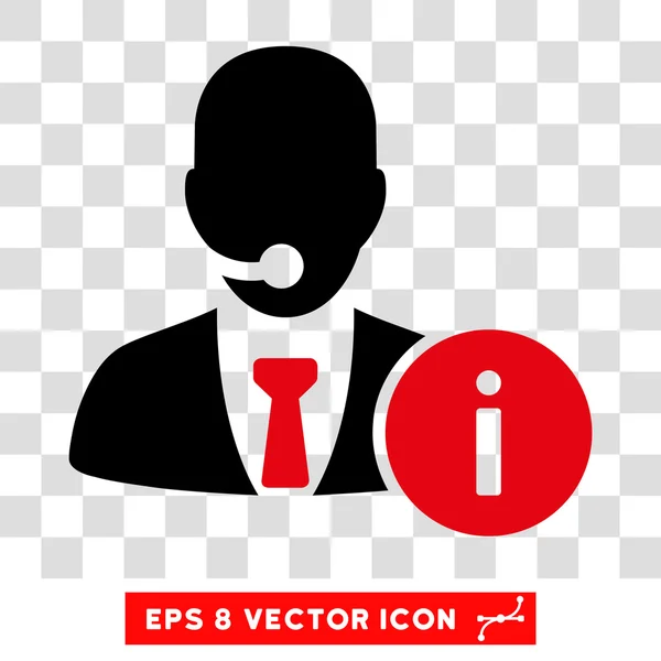 Helpdesk eps Vektor-Symbol — Stockvektor