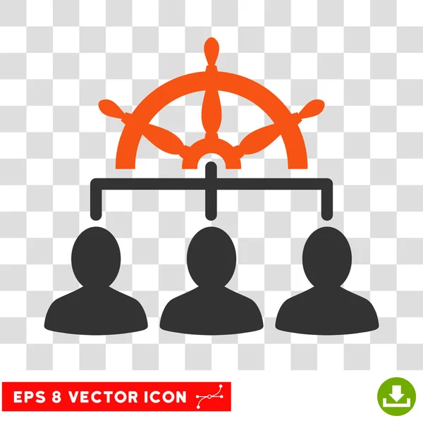 Gestão Eps Vector Ícone — Vetor de Stock