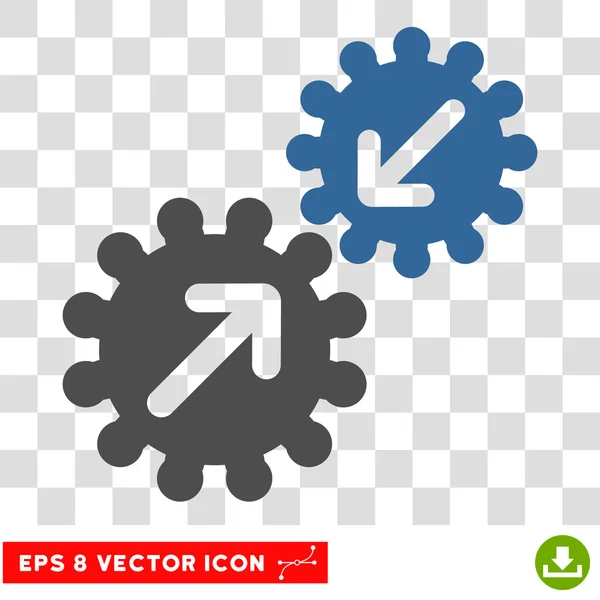 Integratie Eps Vector Icon — Stockvector