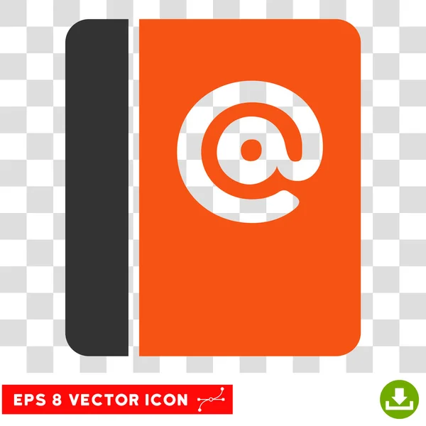 Correos electrónicos Eps Vector icono — Vector de stock