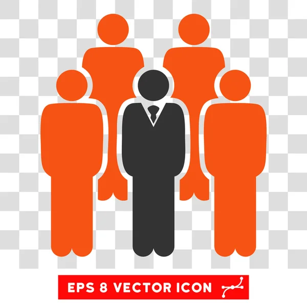 Icône vectorielle du personnel Eps — Image vectorielle