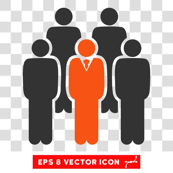Icône vectorielle du personnel Eps — Image vectorielle