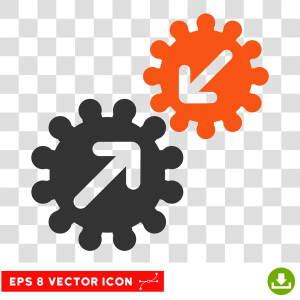 Integração Eps Vector Icon — Vetor de Stock