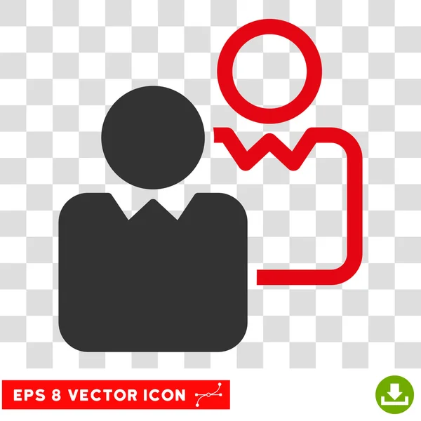 Ügyfelek Eps Vector Icon — Stock Vector