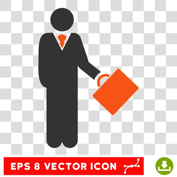 Empresário Eps Vector Ícone — Vetor de Stock