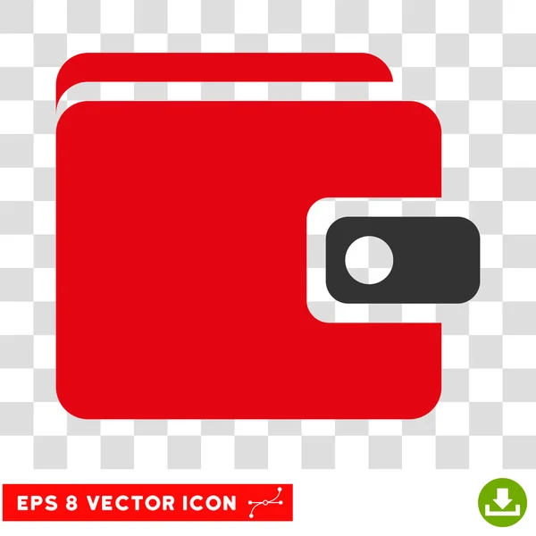 Wallet Eps Vector Icon — Stock Vector