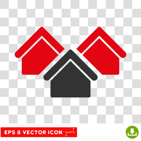 Immobilier Eps vectoriel Icône — Image vectorielle