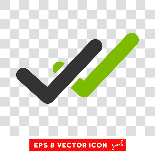 Validación Eps Vector Icon — Vector de stock