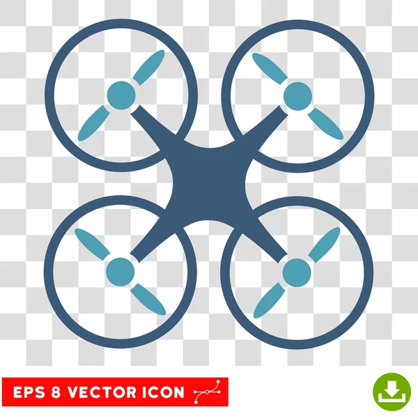 Nanocopter Eps Icône vectorielle — Image vectorielle