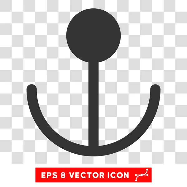 Ancla Eps Vector Icono — Vector de stock