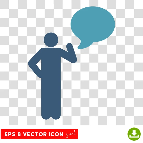 Person Idee Ballon eps Vektor Symbol — Stockvektor