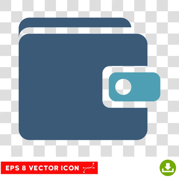 Carteira Eps Vector Ícone — Vetor de Stock