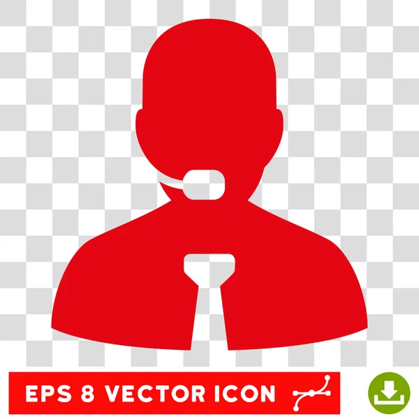 Supporto Chat Eps Icona vettoriale — Vettoriale Stock