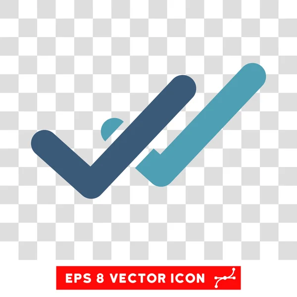 Validação Eps Vector Ícone — Vetor de Stock