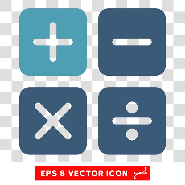 Taschenrechner eps Vektor-Symbol — Stockvektor