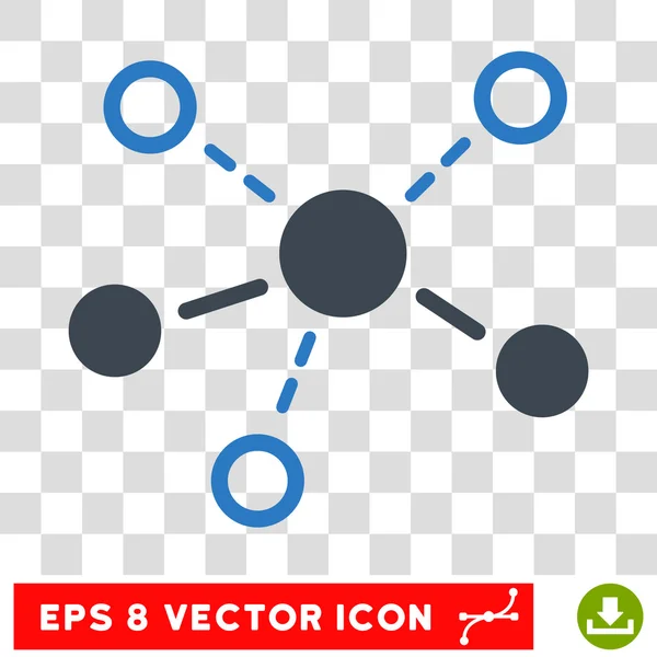 Estructura Eps Vector Icono — Vector de stock