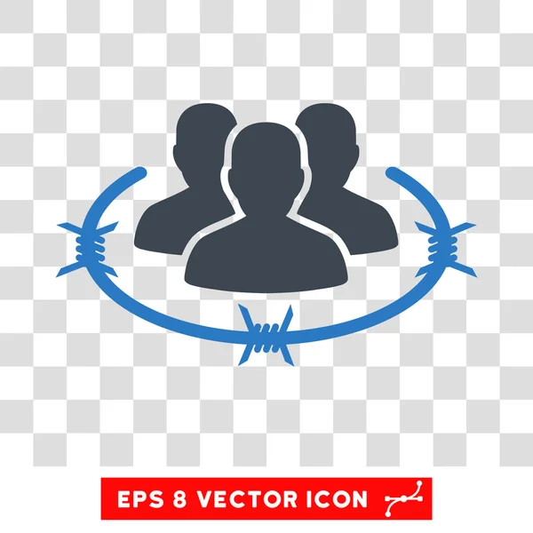 Icône vectorielle Eps de gestion stricte — Image vectorielle