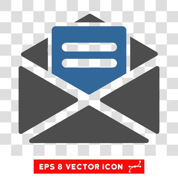 Open Mail Eps Vector Icon Stock Illustration
