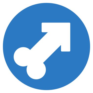 Ereksiyon düz simgesi