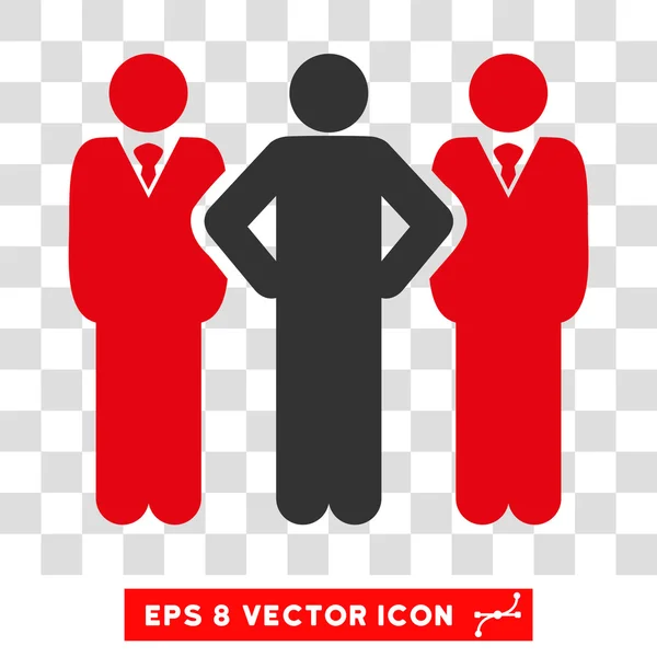 Ícone do vetor do Eps da equipe — Vetor de Stock