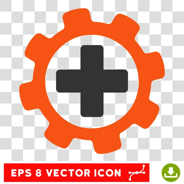 Ajustes médicos Eps Vector Icono — Vector de stock
