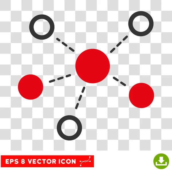 Virtuelle Links eps Vektor-Symbol — Stockvektor