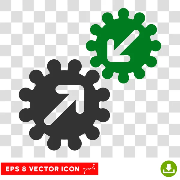 Integration Eps Vector Icon — Stock Vector