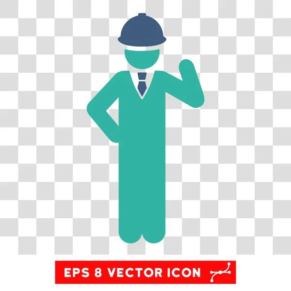 Engenheiro Eps Vector Ícone — Vetor de Stock