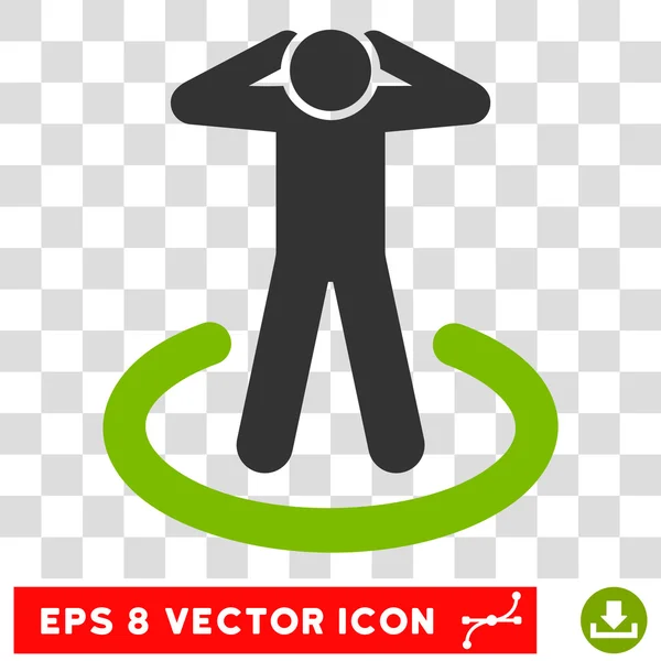 Börtön Eps Vector Icon — Stock Vector