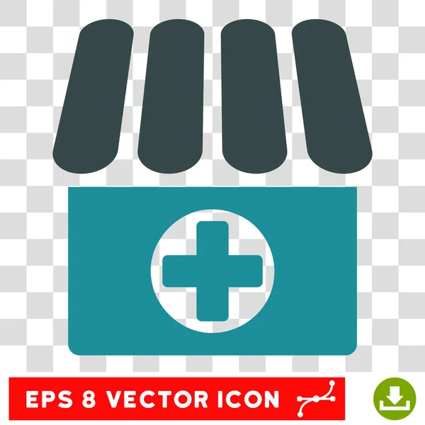 Droguería Eps Vector Icono — Vector de stock