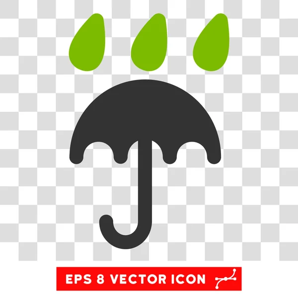 Proteção contra chuva Eps Vector Icon — Vetor de Stock