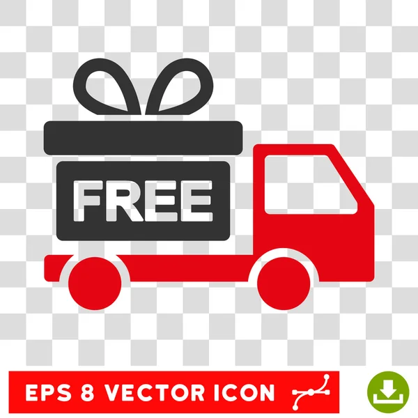 Векторная икона доставки подарков Eps — стоковый вектор