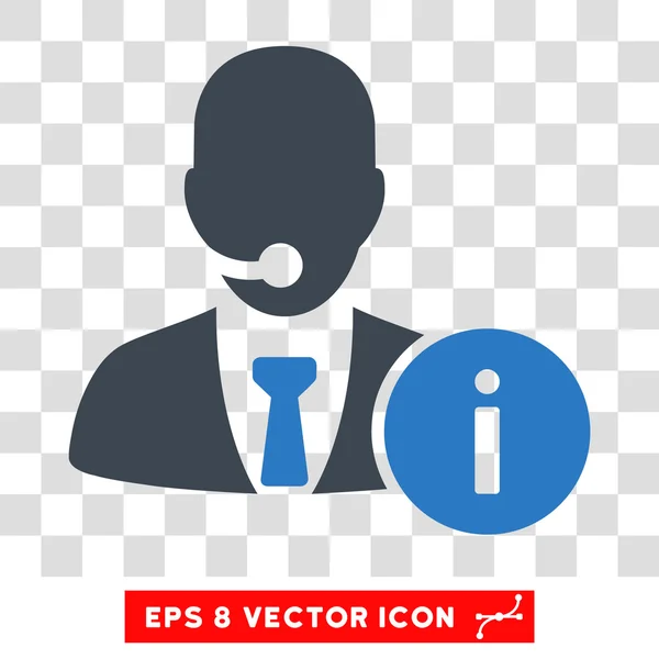 Help Desk Eps Icône vectorielle — Image vectorielle