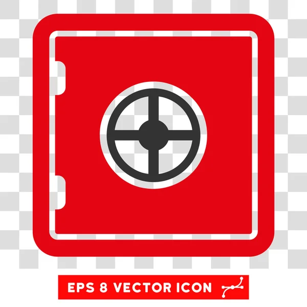 Seguro Eps Vector Ícone —  Vetores de Stock