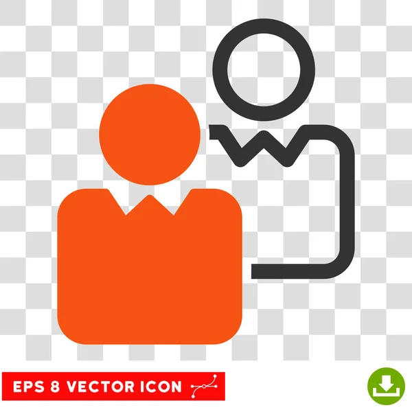 Clientes Eps Vector Icono — Vector de stock