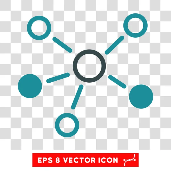 Förbindelserna Eps vektor symbol — Stock vektor