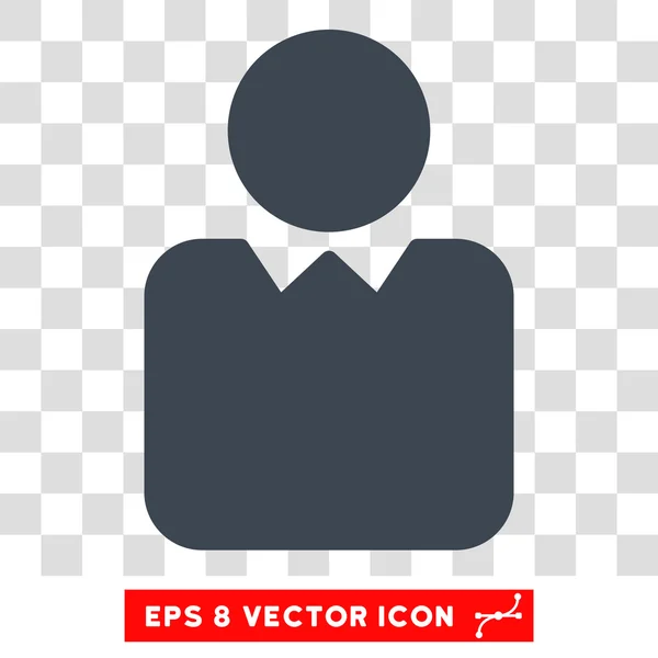 Cliente Eps Vector Icono — Archivo Imágenes Vectoriales