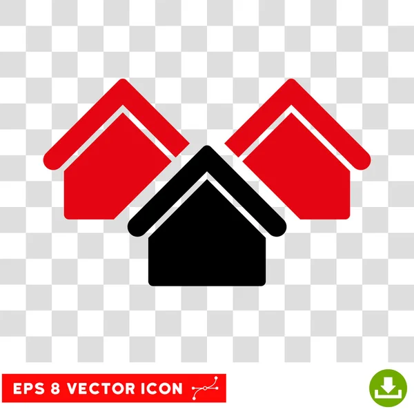 Immobilier Eps vectoriel Icône — Image vectorielle