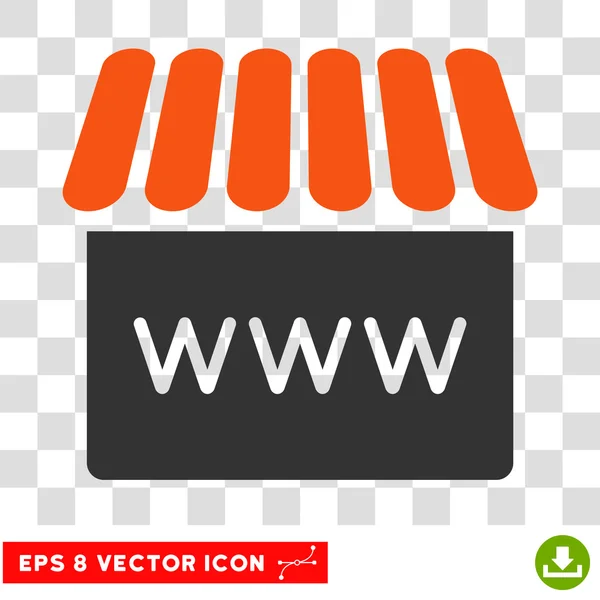 Tienda web Eps Vector Icon — Archivo Imágenes Vectoriales