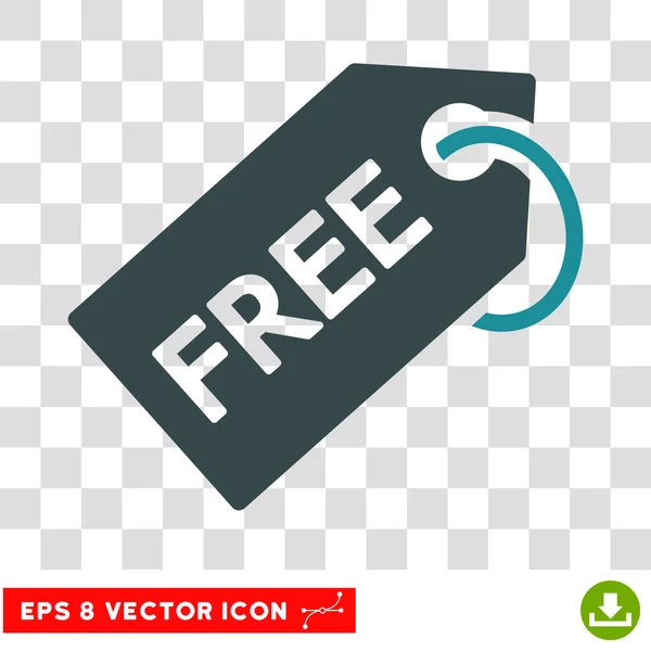 Free Tag Eps Vector Icon — Stock Vector