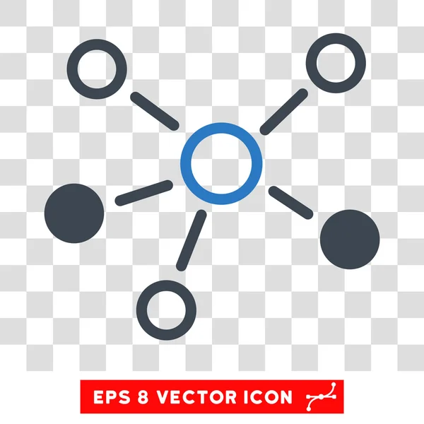 Relaciones Eps Vector Icono — Vector de stock