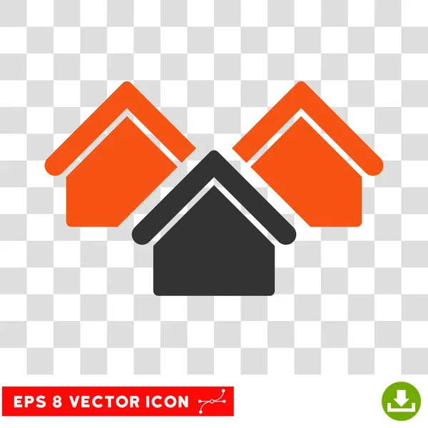 Real Estate Eps Vector Icon — Stock Vector