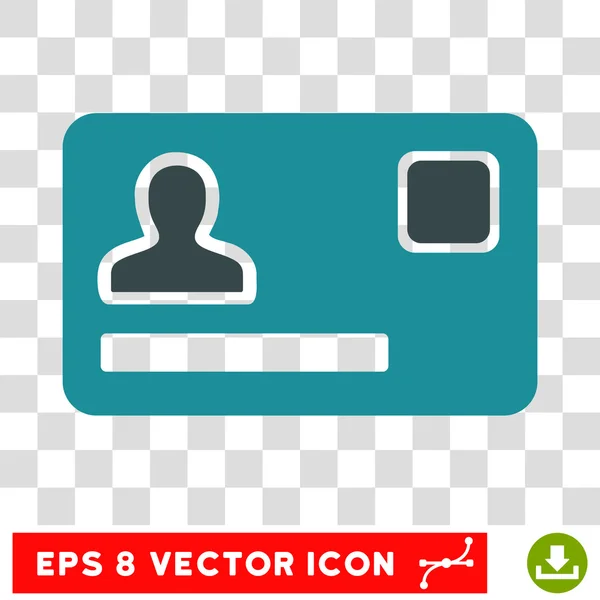 Banking Card Eps Vector Icon — Stock Vector