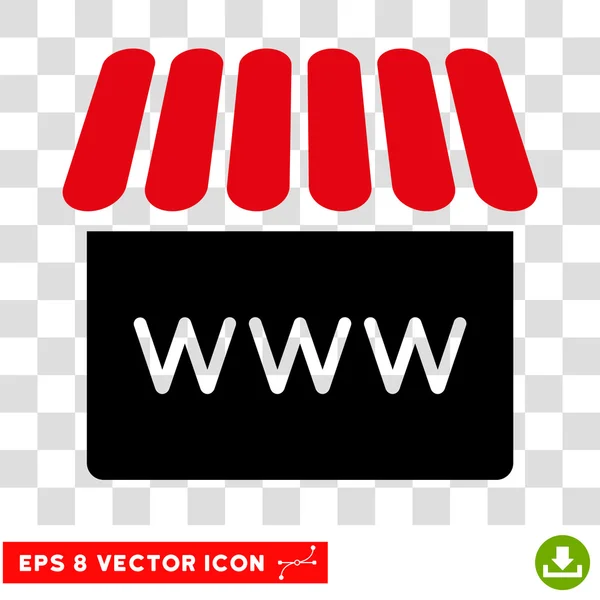 Tienda web Eps Vector Icon — Archivo Imágenes Vectoriales