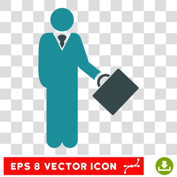 Empresário Eps Vector Ícone — Vetor de Stock